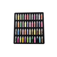 48'li Sim Pul Boncuk Seti Tırnak Göz Çevresi Süsleme Kalıcı Oje Protez Tırnak Nail Art