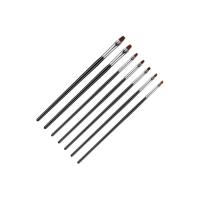 7'li Protez Tırnak Jel Fırçası Seti