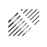 7'li Protez Tırnak Jel Fırçası Seti