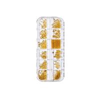 Gold 12'li Makyaj Tırnak Süsleme Nail Art Seti