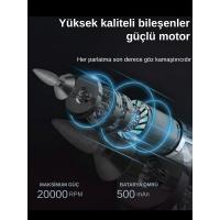Kablosuz Şarjlı Elektrikli Törpü Makinesi Freze Manikür Pedikür Profesyonel Tırnak Bakımı Seti