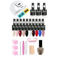 Kalıcı Oje Seti 10 Adet Favori Renk 7,3ml