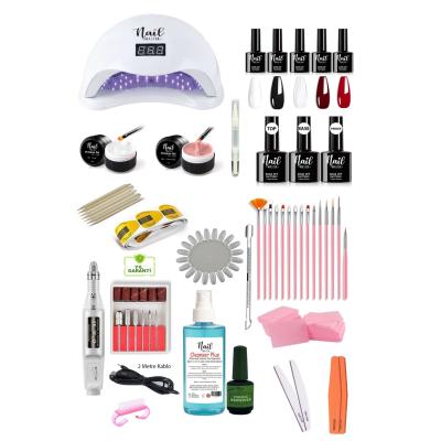 Protez Tırnak Kalıcı Oje Full Set