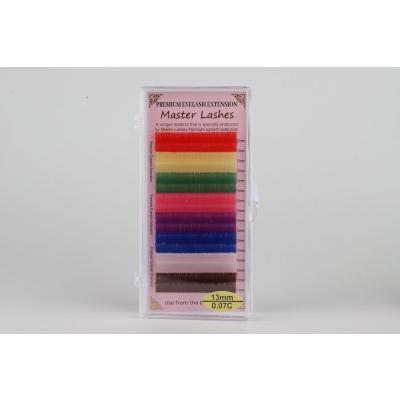 Renkli Ipek Kirpik 0.07 mm C Kıvrım