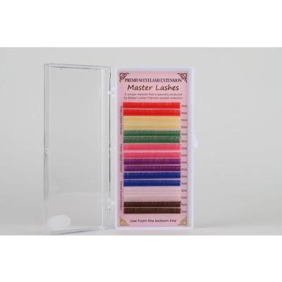 Renkli Ipek Kirpik 0.07 mm D Kıvrım
